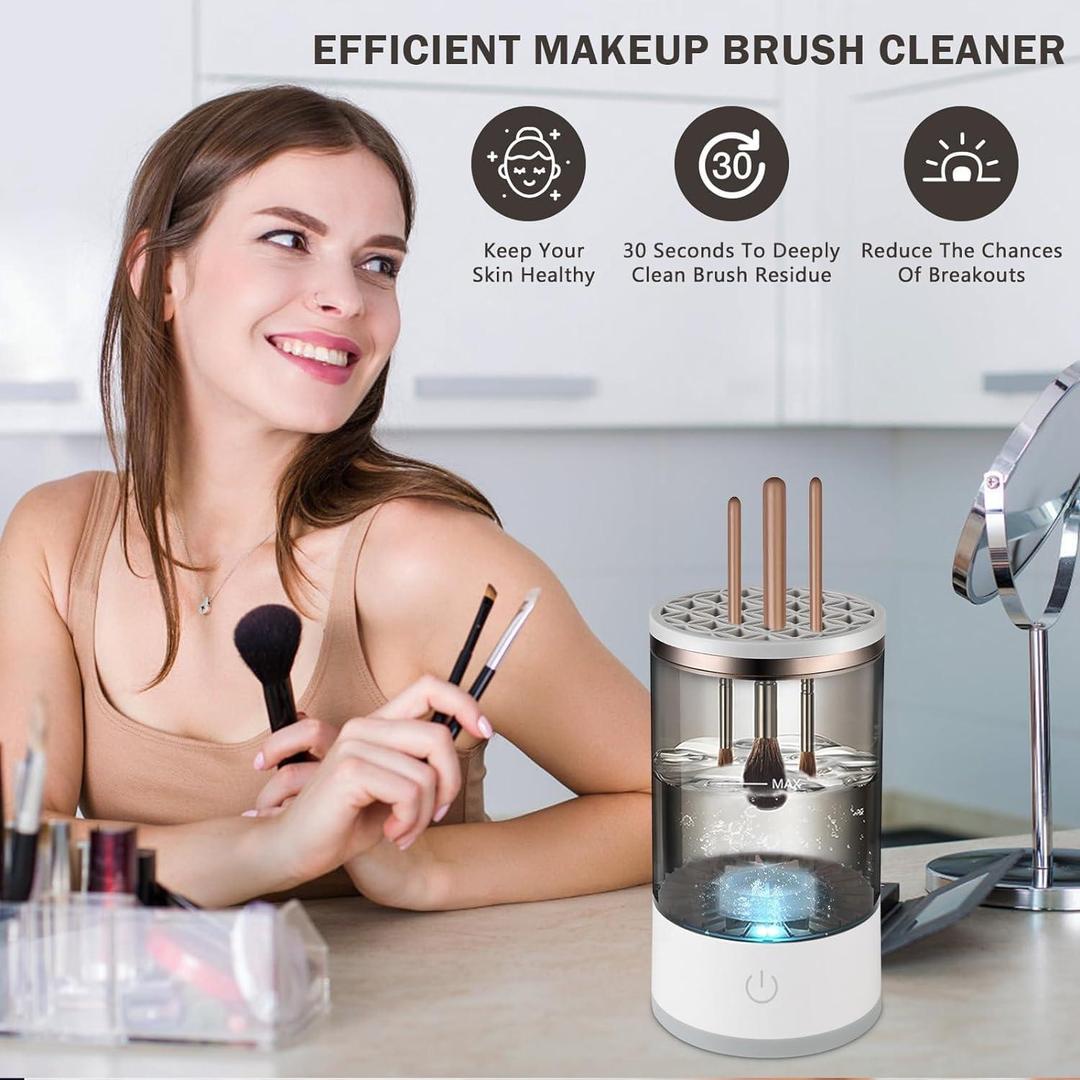 Spotless with the Makeup Brush Cleaner